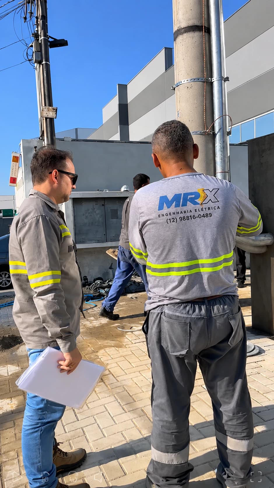 Média tensão e subestações — registro 4 do acervo MRX